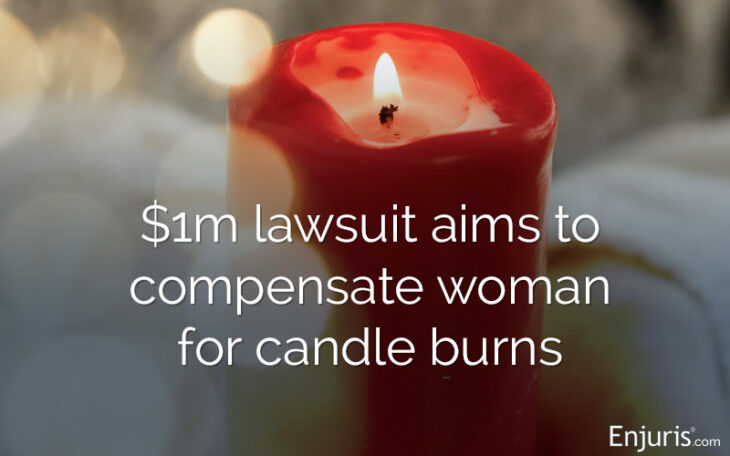 Texas Woman Files Lawsuit After Burn From Defective Candle