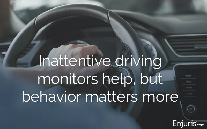 Inattentive driving monitors