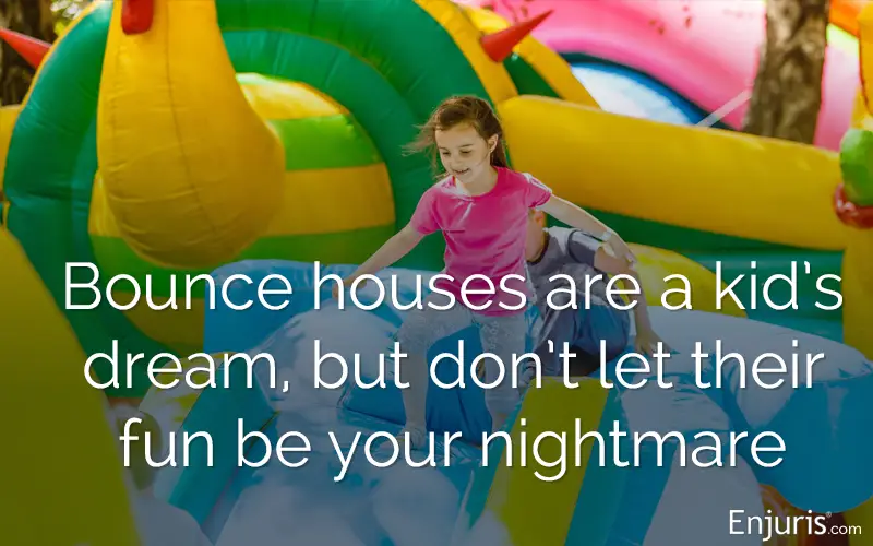 Bounce house danger