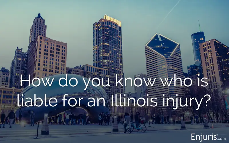 Illinois negligence liability fault