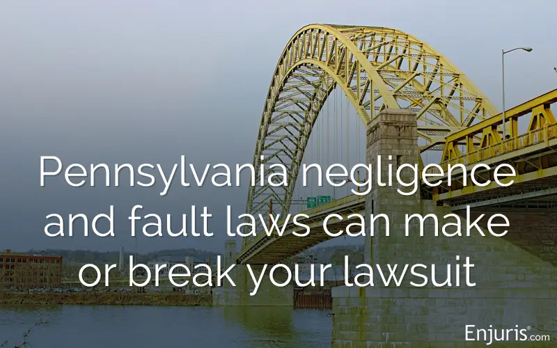 Pennsylvania negligence and fault laws