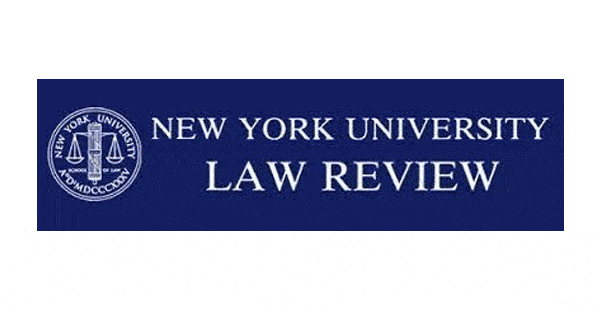 New York University Law Review logo