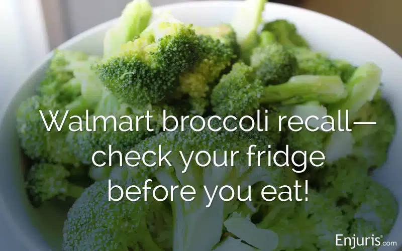 Broccoli recall